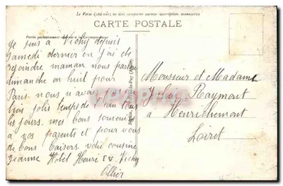 Source intermittente de Vichy-Bellerive — 536 — éditeur Jolsal — Verso