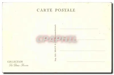 Chamonix — Savoy-Palace — Stara pocztówka z kolekcji Les Deux Savoies — Rewers