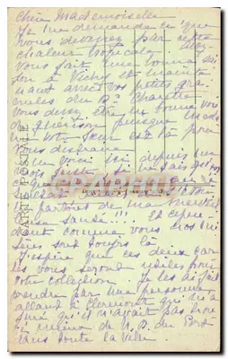 Clermont-Ferrand — Absydę N.-D. du Port — zabytek X wieku — wydawca Idéale, nr 4087 — Rewers