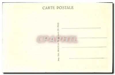 Plombières-les-Bains — Wejście do nowych termów — Stara pocztówka 1546 — Rewers