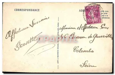 Thonon — Widok na Grand Hôtel z Lac Léman — LL — Rewers
