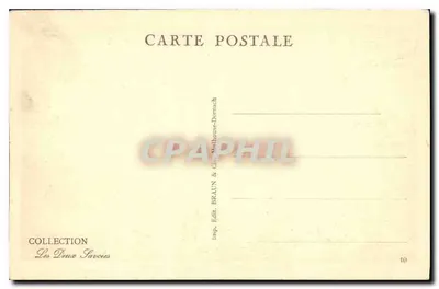 Chamonix — El Palacio Savoy y el Monte Blano — Colección Les Deux Savoies — Reverso