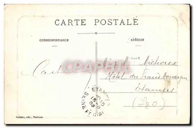 Toulouse — Jardin des Plantes — Cazeaux, wyd. Toulouse, nr 70 — Rewers