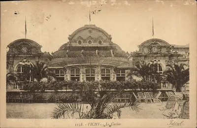 Vichy - Le Casino — éditeur Idéal, n° 1158