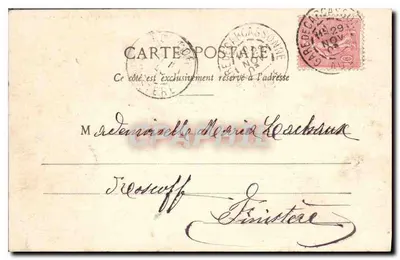 Carcassonne — Notre-Dame de la Parade dans l'Église Saint-Vincent — Lib. P. Abadie, n°43 — Verso