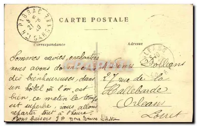 Pèlerinage de Ste-Germaine — PIBRAC (H.-G.) — Wnętrze starej świątyni — Rewers