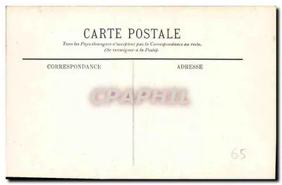 LOURDES — A Gruta — Os Robinetes — editor anônimo, n° 67 — Verso