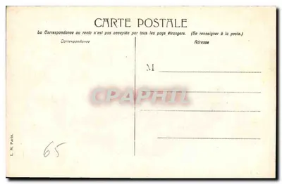 Lourdes – Pierwsza stacja Kalwarii – L. M. Paryż, nr 5197 — Rewers