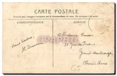 Lourdes — A Grotta Milagrosa — Verso