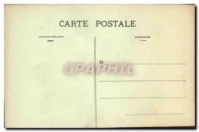 Dunkerque - Estátua da Vitória — A. Ballandru, editor, Ifantment, n°28 — Verso
