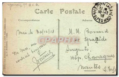 NICE — Aleja Palmy w Zamek — JND JROE. — Rewers