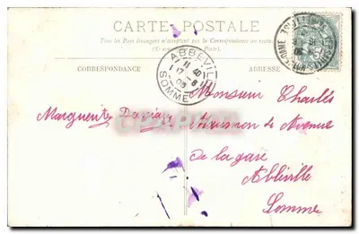 Zamek — Pomnik Ludwika XIV — LLÉ — Rewers