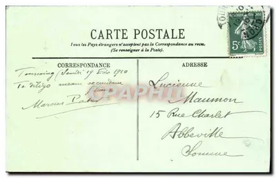 Tourcoing — L'Abside della Chiesa di San Cristoforo — L.L. — Verso