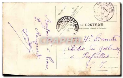 Estatua de Armand Rousseau — Paris — Y.P. Paris, No. 40 — Verso