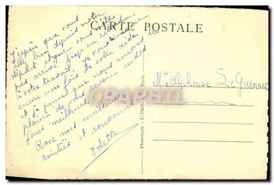 Saint-Germain-en-Laye — Zamek (XVI wiek) — Façada zachodnia — A.C. — Rewers