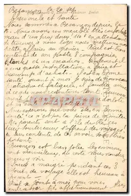 Besançon — Dolina Malate i Trasa do Szwajcarii — Montfaucon — C.L.A. nr 189 — Rewers