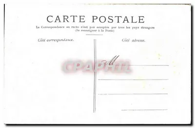 Paris — Les Invalides — Editor HENRI BERNARD, número de série não visível — Verso