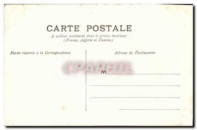 Porte d'Amont — Étretat, Seine-Inférieure — wydawca nieznany, numer serii nieczytelny — Rewers