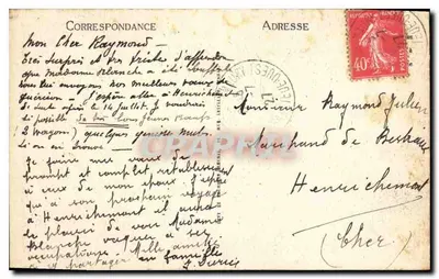 Chartres — Katedra widziana z Placu Chateleta — LL — Rewers