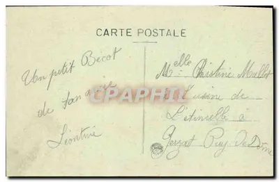 Cantal — Vista Geral do Viaduto e da Cascata de Sallins no Inverno — editor não visível — Verso