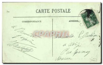 Floresta de Compiègne — O Poço do Rei — LL. n° 189 — Verso