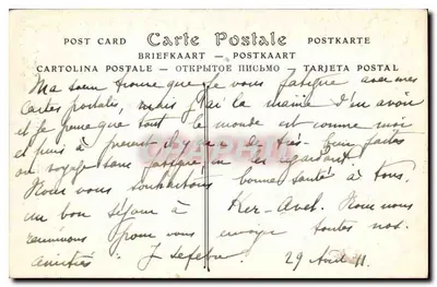 Katedra w Chartres — « L'Assomption », autor Bridan — seria 16 — Rewers