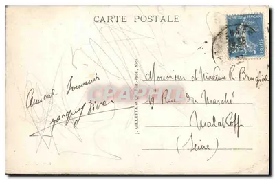 Nice-Cimiez — Les Arènes — Ruiny rzymskie — wyd. Gilletta n°38 — Rewers