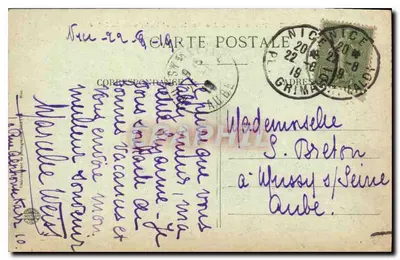 NICE - Promenade des Anglais en Paleis van de Jetée — Uitgave Gillet, n°27 — Achterkant