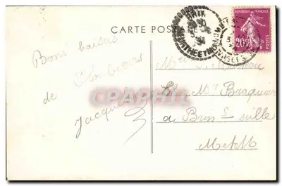 PLOMBIÈRES-les-BAINS (Vosges) — Vista scattata della Vergine — Le Vosges Illustrées — Verso