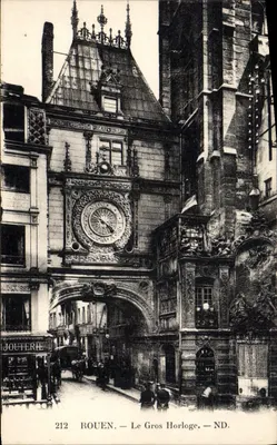 Rouen — Duży Zegar — ND. — N° 212