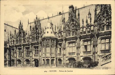Rouen — Pałac Sądowy — Karta 'La Chojoine', n°404