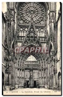 Rouen — Katedra. Portal bibliotekarzy — ND