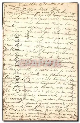 A ARGONNE — Ruínas de Avocourt — HAB, n°4 — Verso
