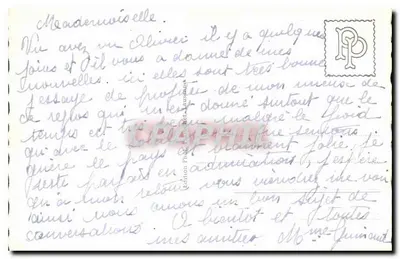 Piramidy Eusègna — widok z tramwajem — wydanie Photo-Réal, nr 4465 — Rewers