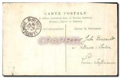 Meaux — Boulevard Jean Rose — Ch. D. et Amil Fardy — Verso