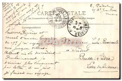 Zamek Guermantes — Okolice Lagny — Fototypia A. Rep & Fils w Château-Thierry — kolekcja n° 2981 — Rewers