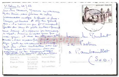 Saint-Palais-sur-Mer — widok panoramiczny i plaże — Rewers