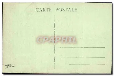 Rouen - Pałac Sądowy - Zespół — Karty 'La Cigogne' n°286 — Rewers