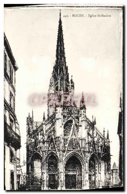 Rouen — Katedra św. Maclou — n°443
