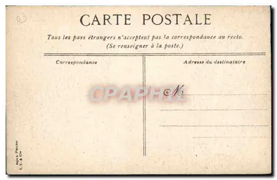 Vichy, de 2e laan voor het Paleis van de Bronnen — uitgever L.Y. & Cie, n°4 — Achterkant