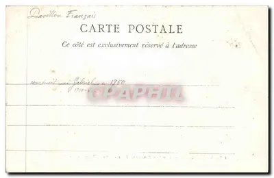 Versailles — Pawiłon Francuski, Park Petit Trianon — C. L. C. — Rewers