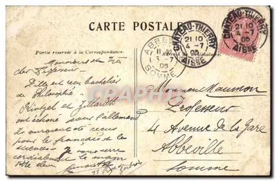 Versailles — Petit-Trianon — O Templo do Amor — Estátua Bouchardon 1898-1926 — Verso