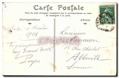Éretat — Brama Alençon — ND Pbo — Rewers