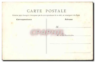 Abbeville — Stary schron klasztoru Gard (1250) zwany Domem Templarzy — B. F., PARIS — Rewers