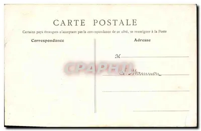 Abbeville. Hotel de Ville (XIII wiek) — B.F., PARYŻ — Rewers