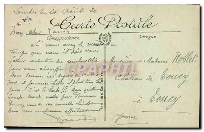 Lourdes — La Place de la Grotte et le Gave — I.I. — n° 102 — Verso