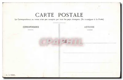 Lago da Caille — vista pitoresca — G. I. PARIS — Verso