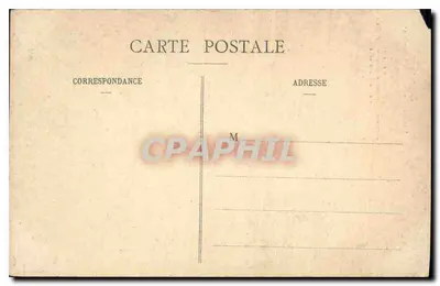 Cartolina d'epoca Falaise Statua di Guglielmo il conquistatore — Verso