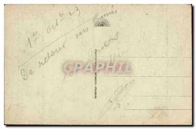Cauterets - Wodospady Lutour — wydawca Melres, n° 58 — Rewers