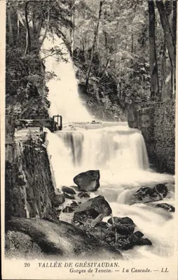 Vale de Grésivaudan — Gorges de Tencin, A Cascata — LL